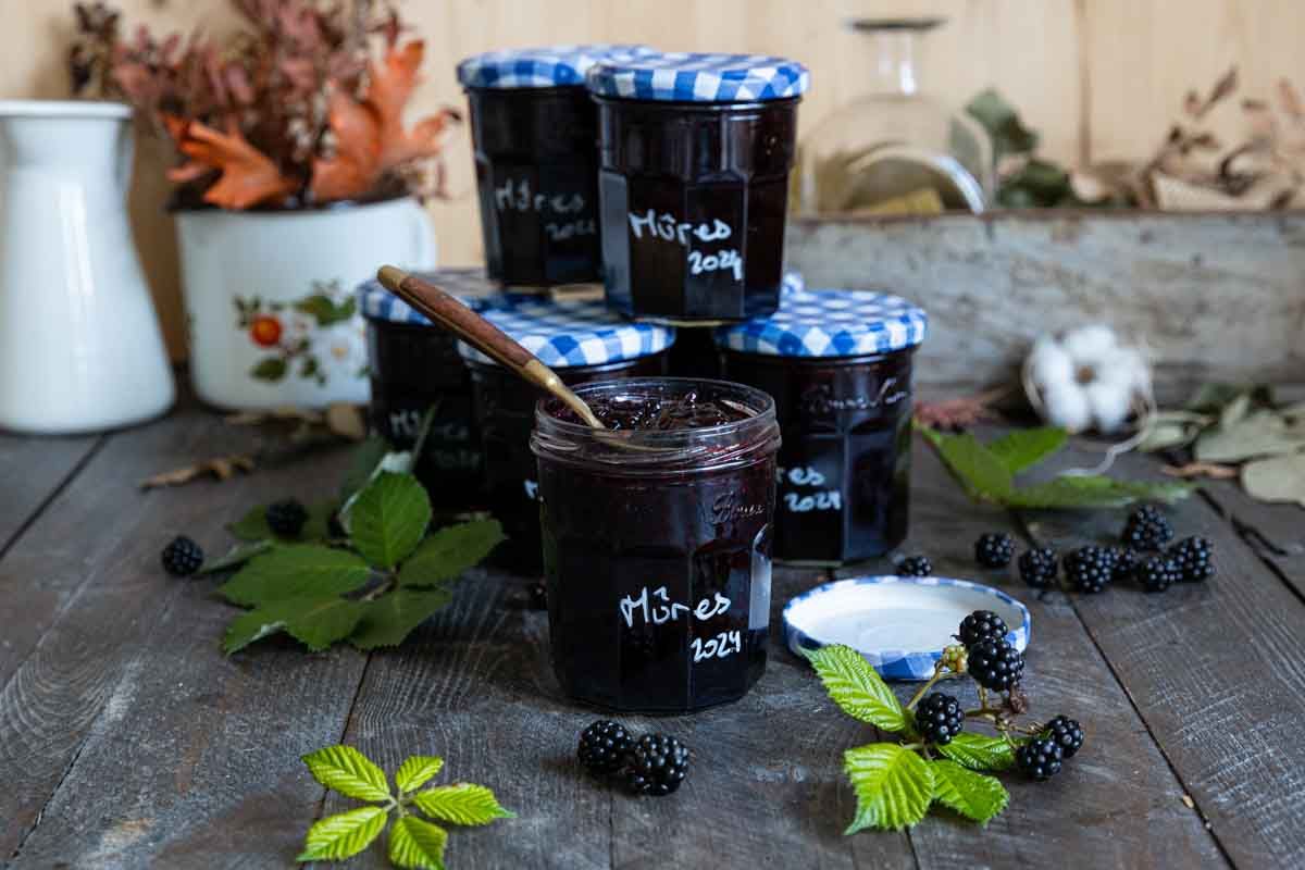 Recette de confiture de mûres maison