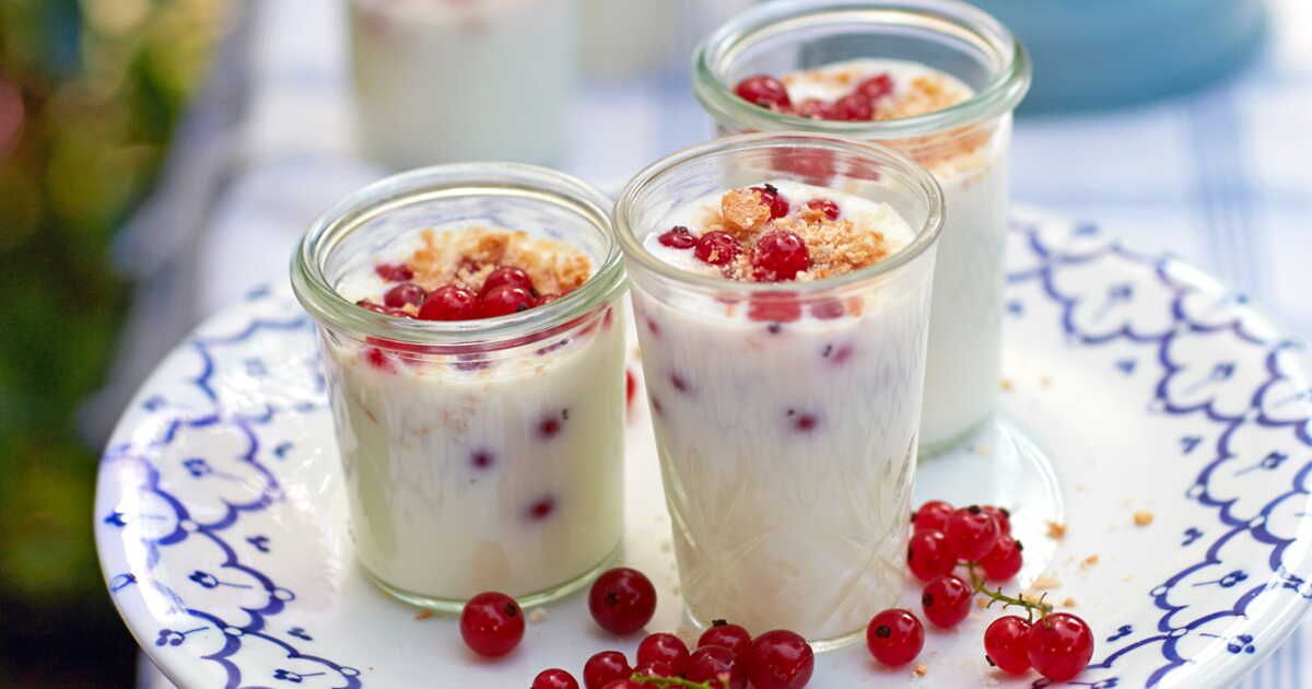 Réveillez vos papilles avec le yaourt aux groseilles