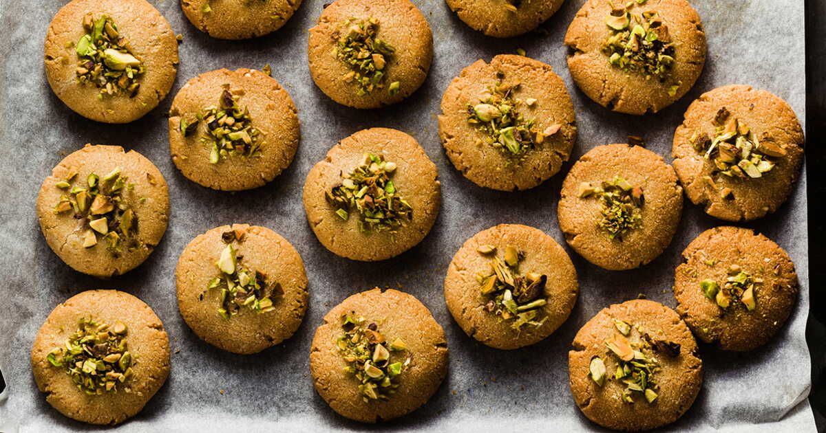 Des cookies irrésistibles au cœur coulant à la pistache