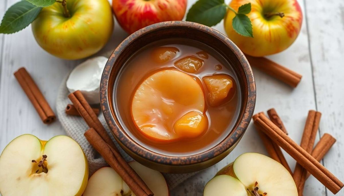 Recette délicieuse de compote de pommes maison