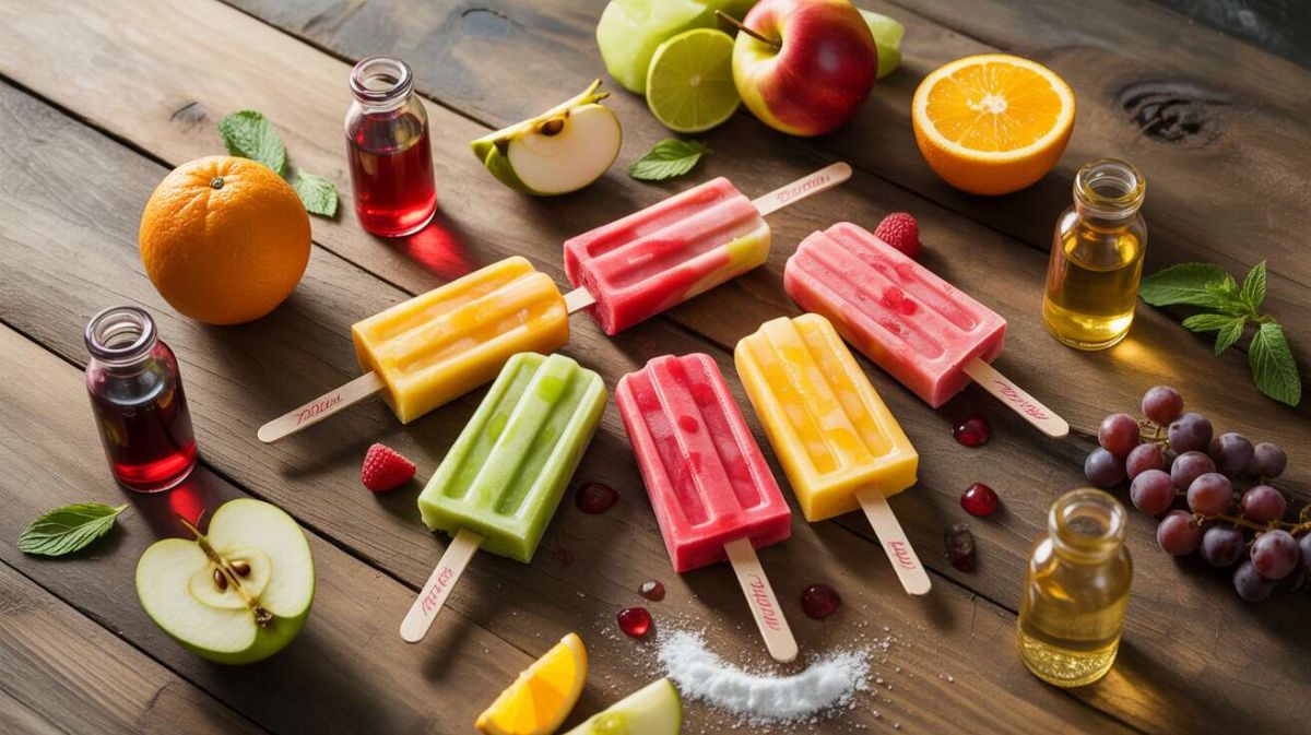 Des popsicles colorés aux fruits à préparer en famille