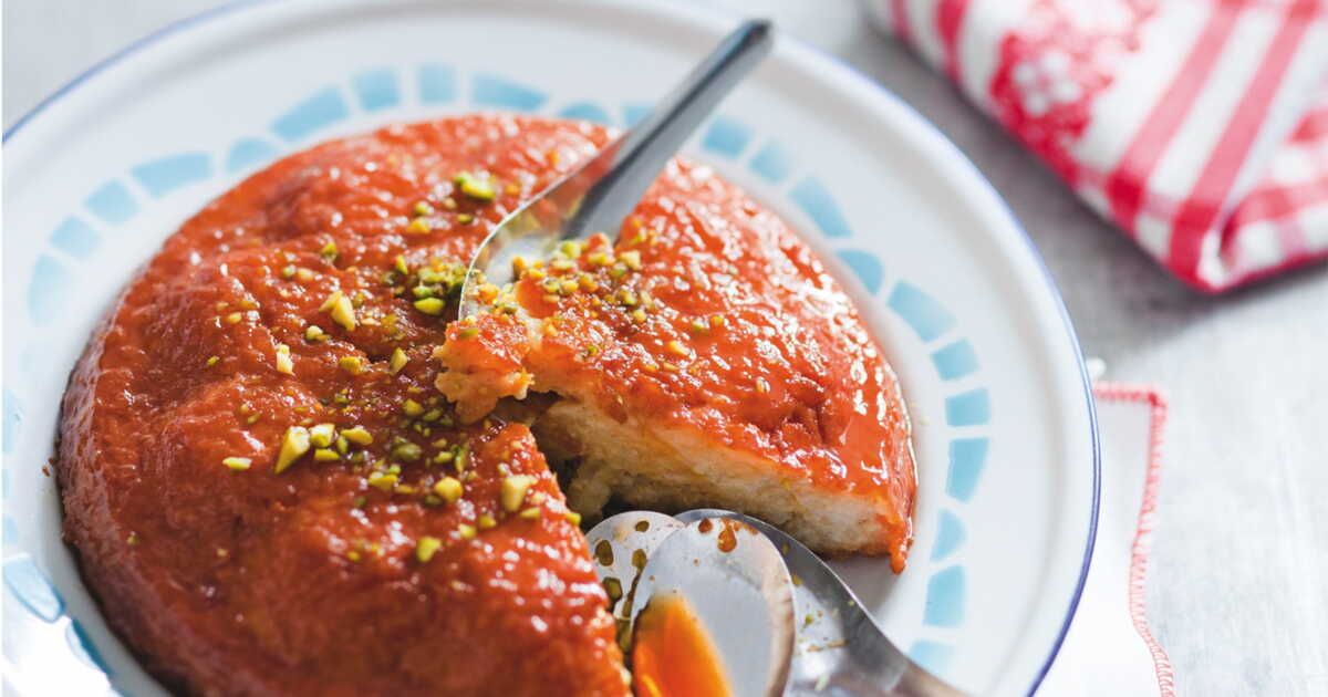 Gâteau de riz au caramel