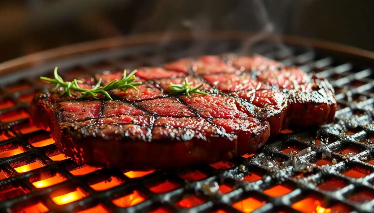 Découvrez la température idéale pour un steak saignant parfait