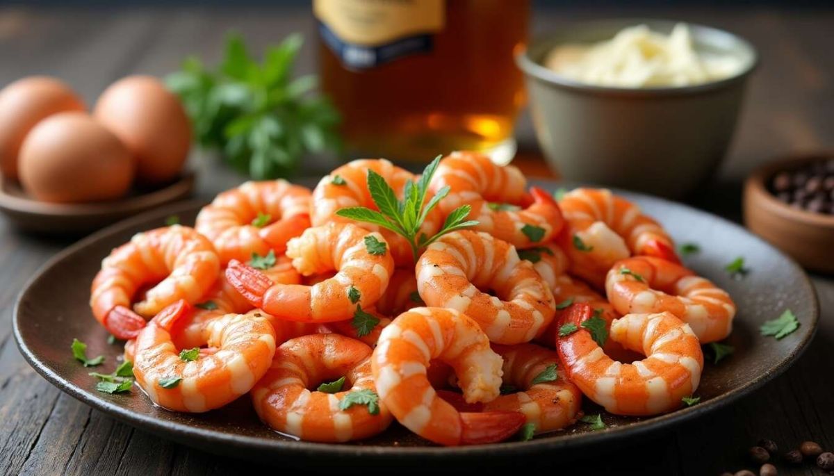 Savourez des gambas flambées au whisky : une délicieuse expérience culinaire