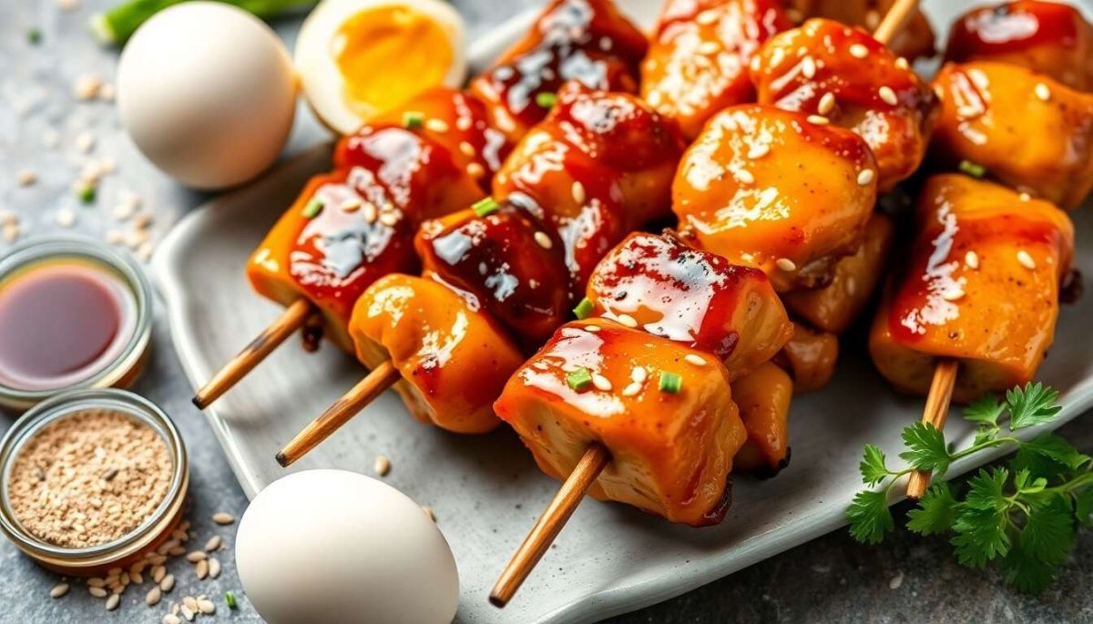 découvrez des brochettes de poulet à l’asiatique tout en simplicité