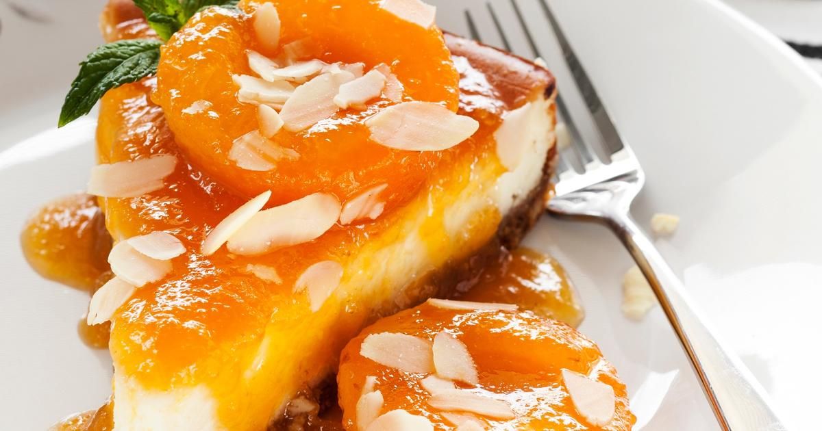 Un cheesecake pêche-abricot pour un goûter estival