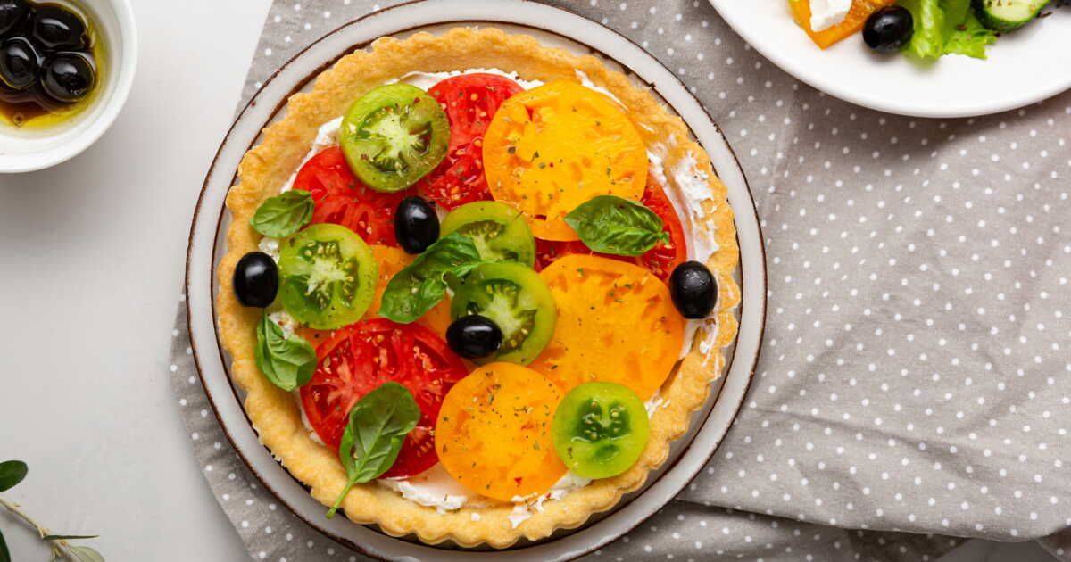 la tarte fraîcheur aux tomates et thon qui va régaler vos étés