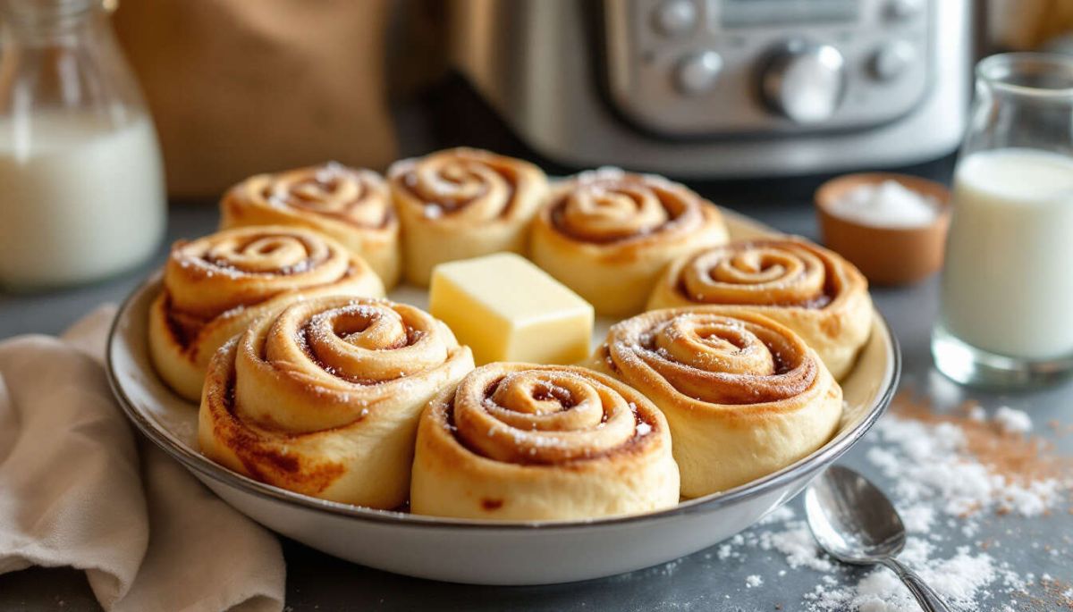 Recette de roulés à la cannelle au Thermomix