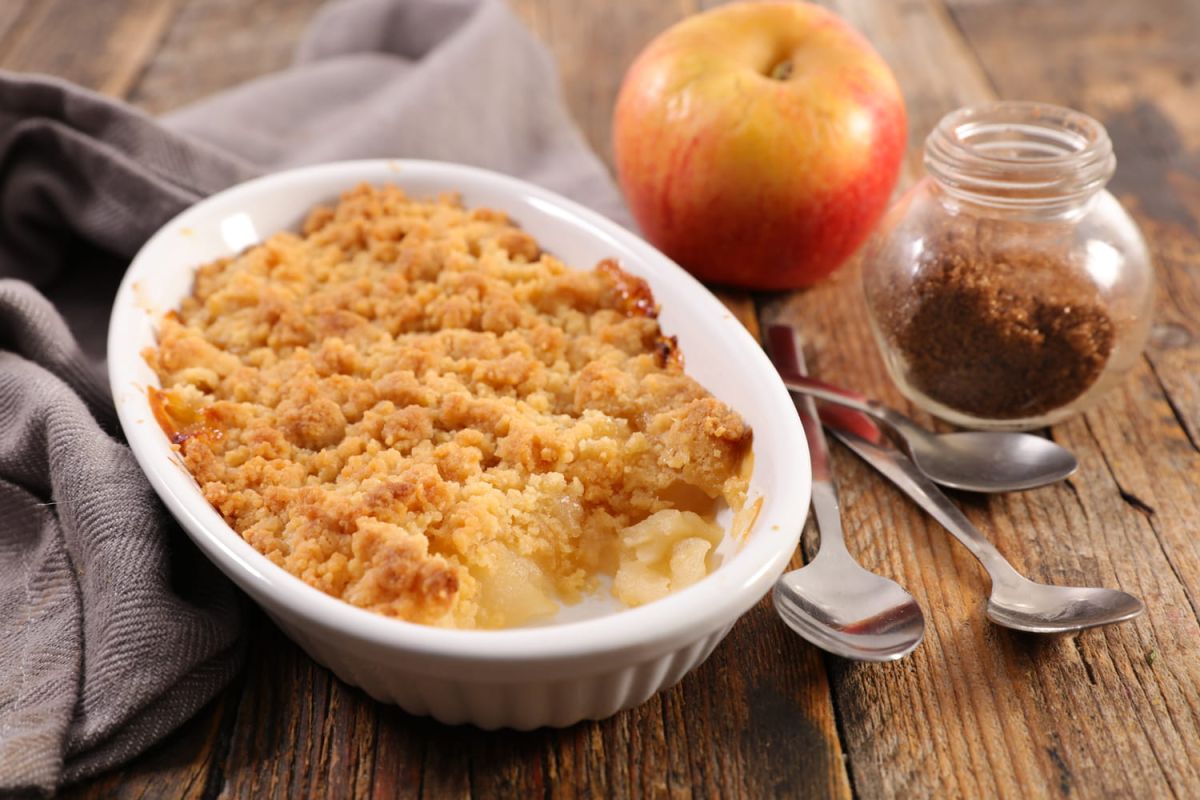 Le crumble aux pommes de François-Régis Gaudry : un délice canadien à découvrir
