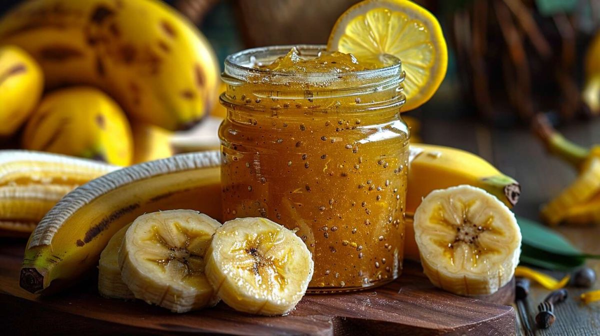 Une confiture de bananes maison qui réveille vos papilles