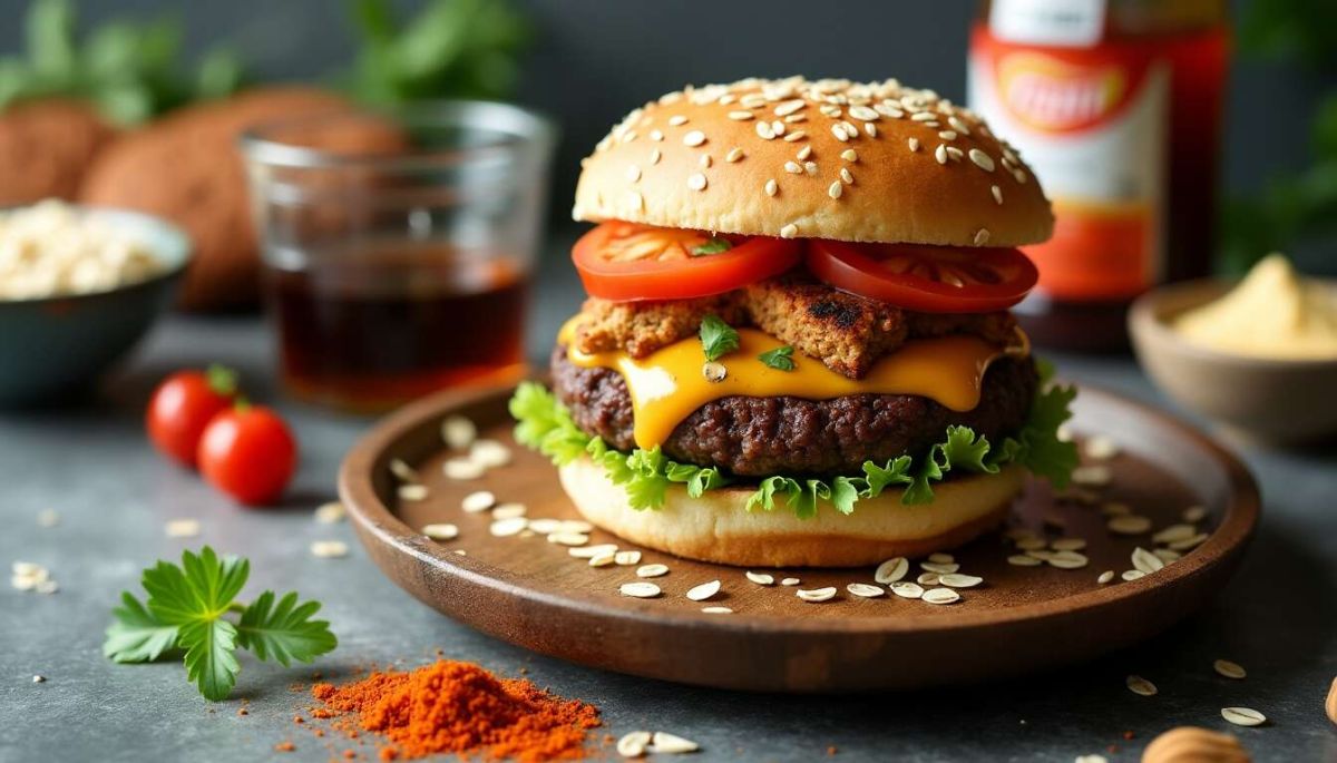 Découvrez le burger maison healthy qui mettra tout le monde d'accord
