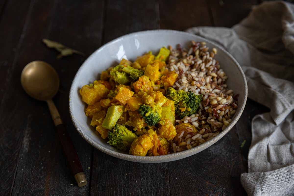 Curry réconfortant aux légumes d'hiver