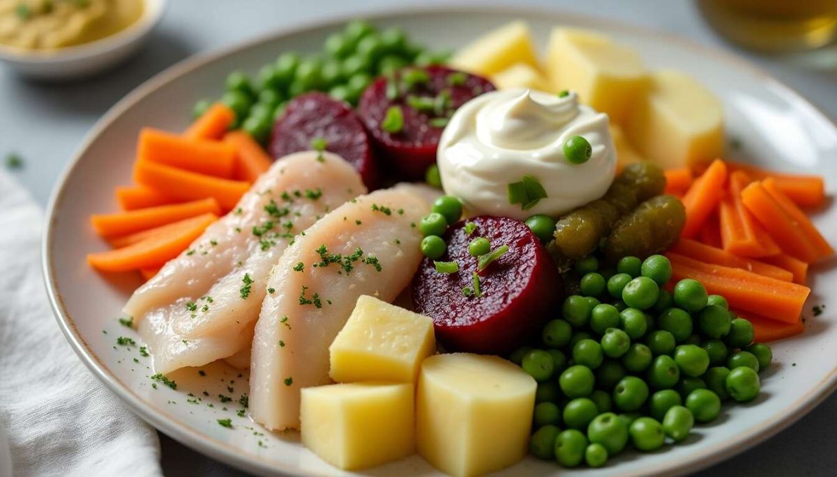 Une salade russe au hareng fumé qui va vous séduire