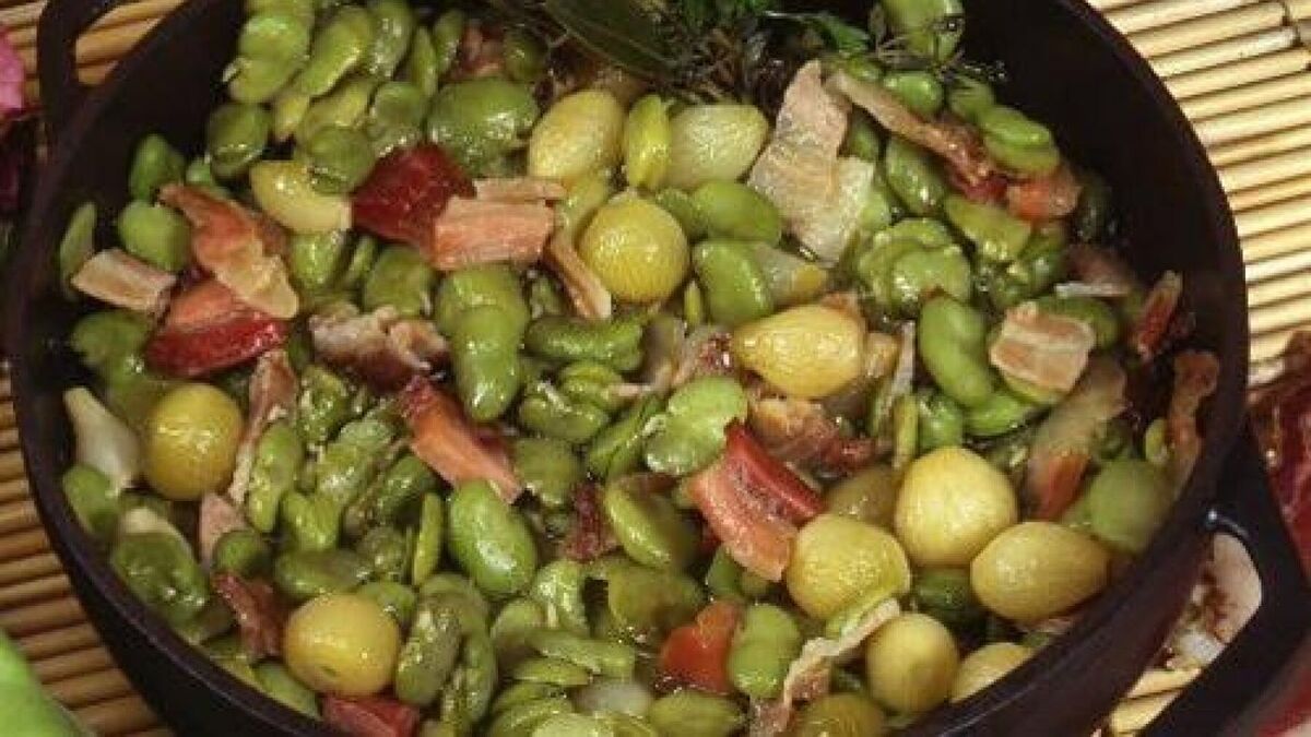Découvrez la recette réconfortante des fèves aux lardons