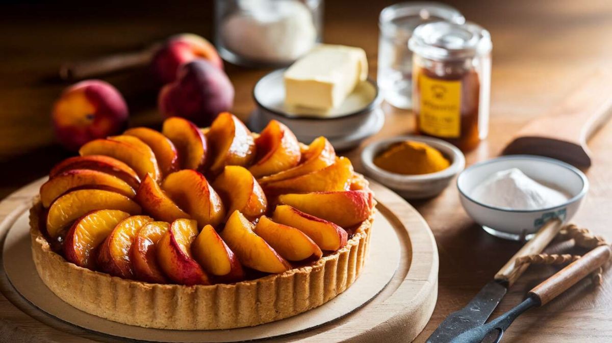 Savourez une tarte Tatin légère aux nectarines : la recette facile et estivale