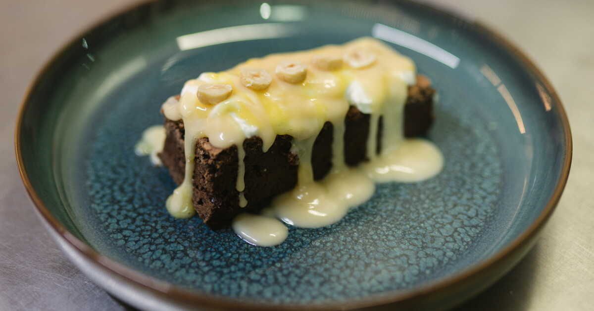 Le fondant au chocolat et sa crème anglaise, un régal souvenir d'enfance