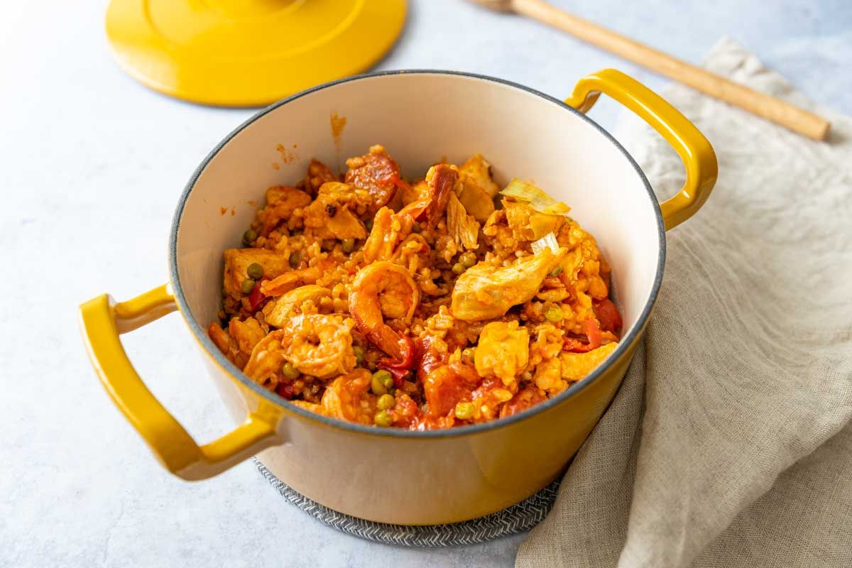 Riz à l'espagnole au Cookeo