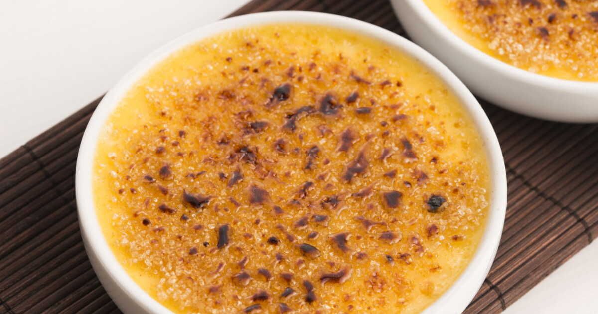 une crème brûlée au potiron pour une touche d'automne délicieuse