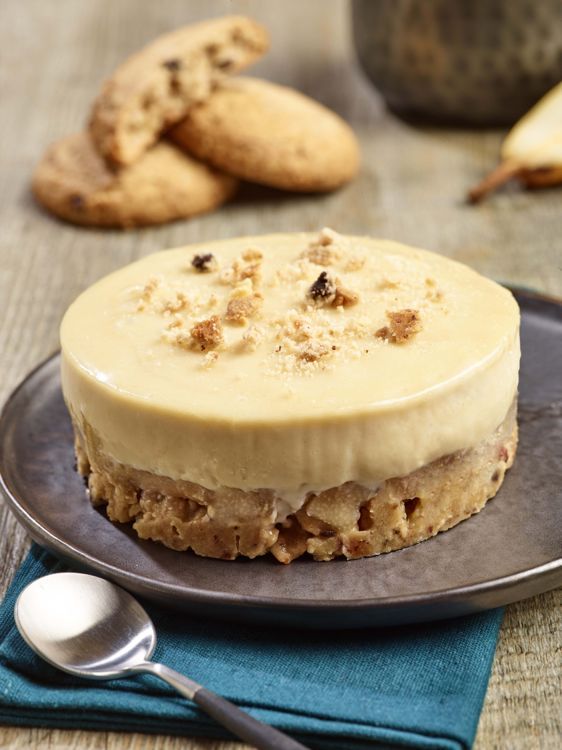 Cheesecake poire vegan