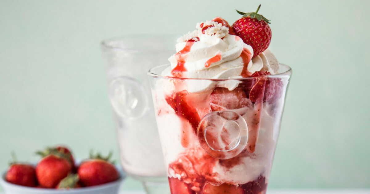 Fraises Melba : un dessert emblématique