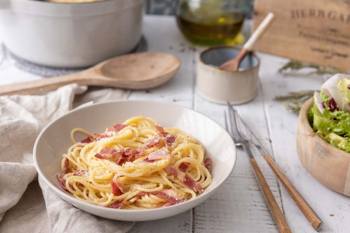 Le vrai goût de l'Italie : spaghetti carbonara