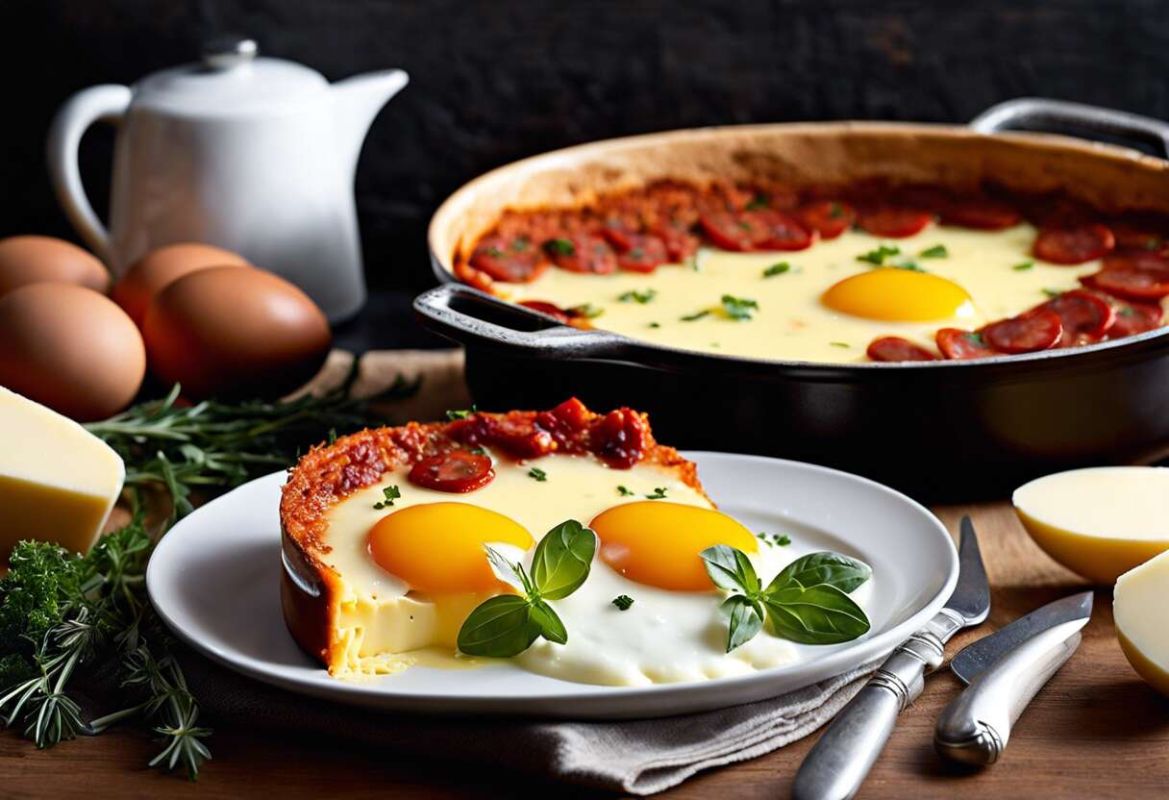 Une recette d'œuf cocotte au chorizo qui réchauffe le cœur