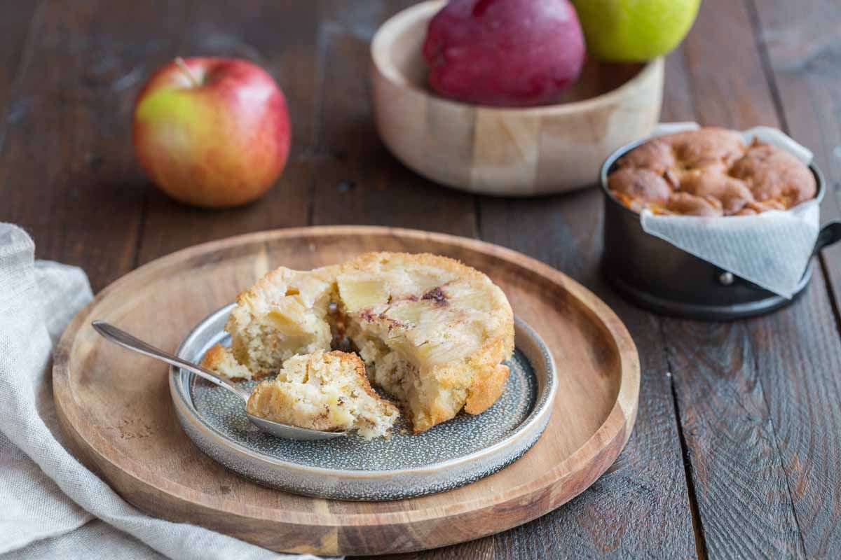 Gâteau renversé aux pommes