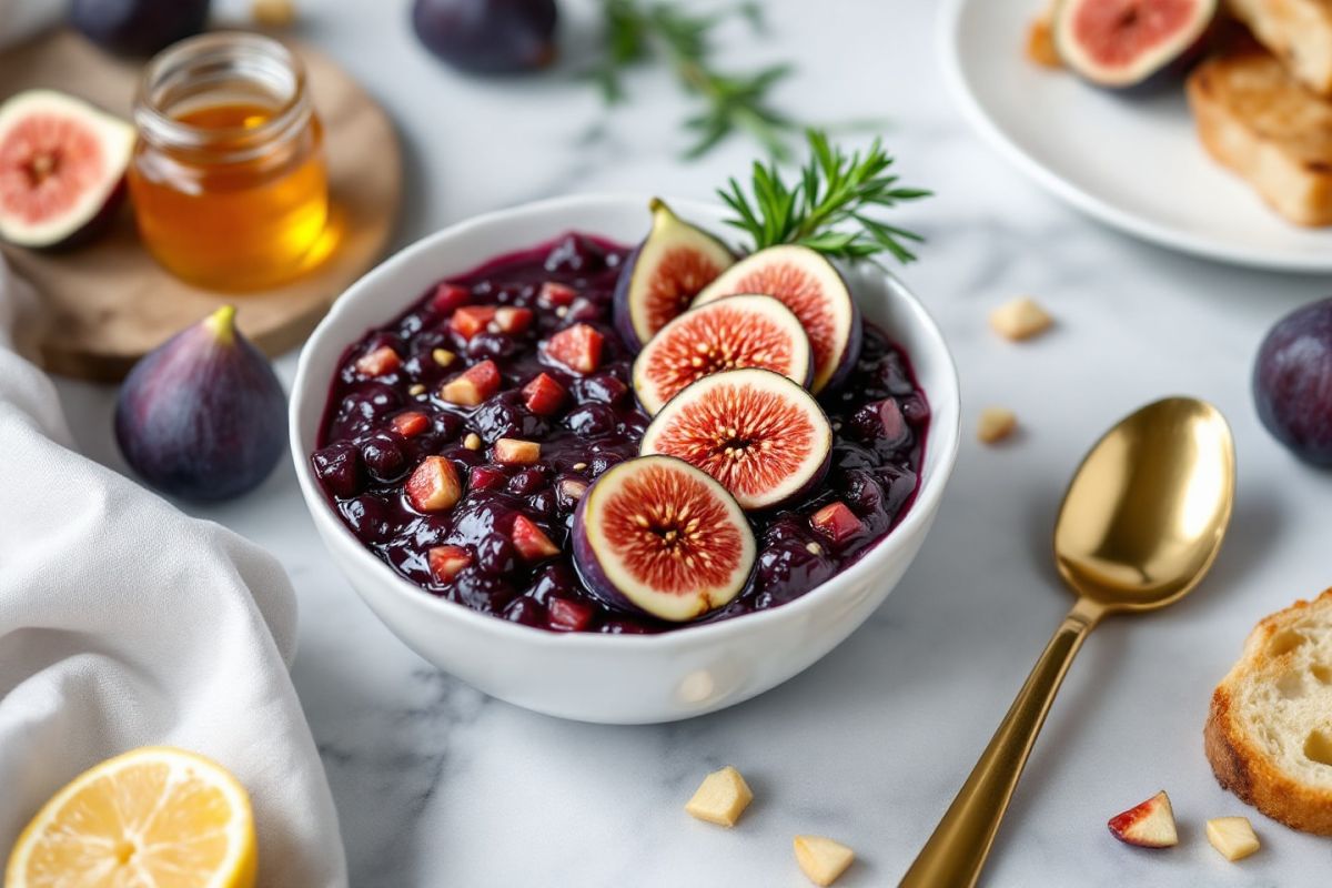 Transformez vos figues en une compotée délicieuse et réconfortante