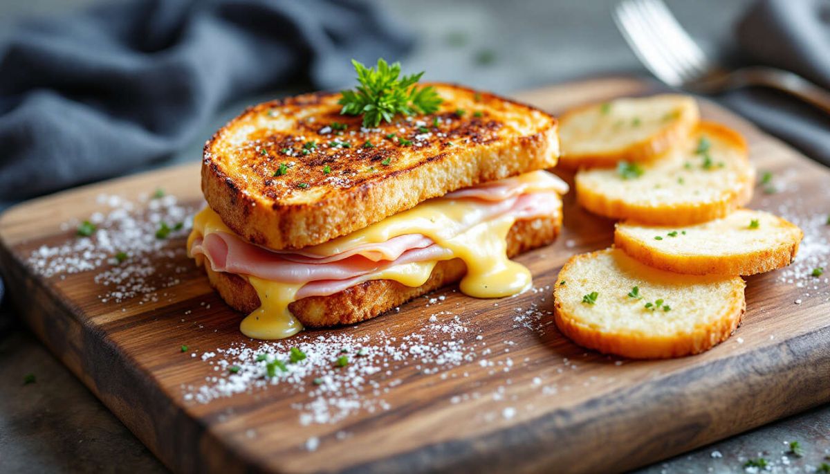 Le croque-monsieur gourmand : un régal facile à préparer