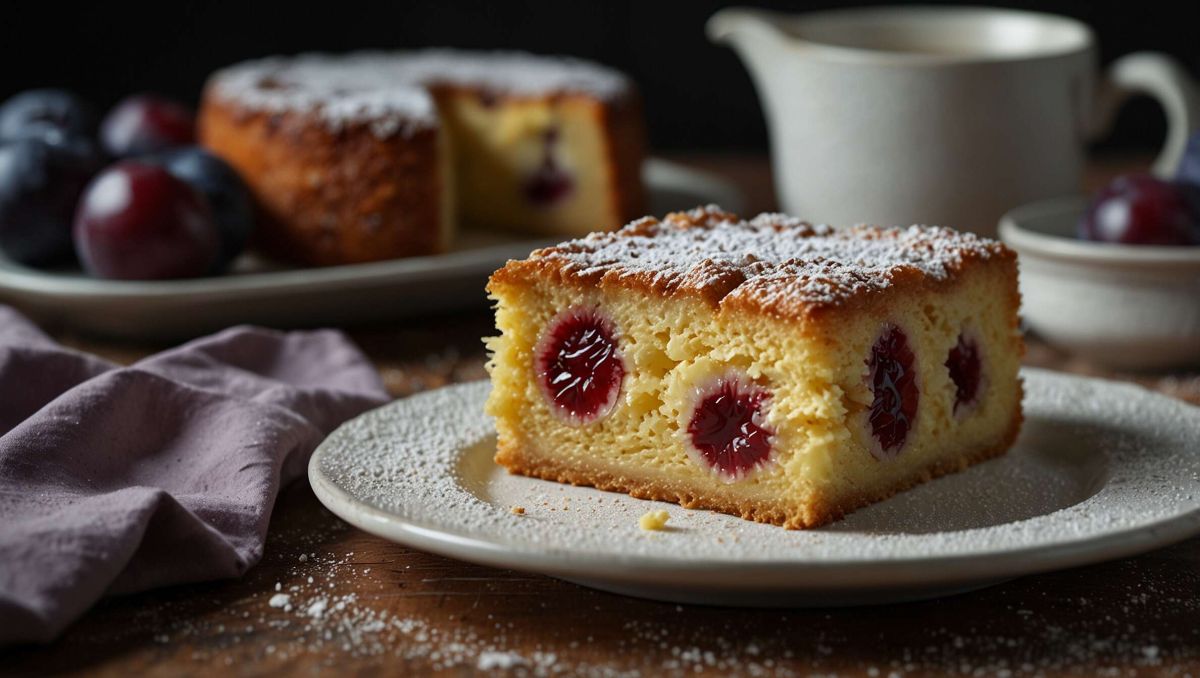 Un gâteau moelleux aux prunes pour régaler vos papilles