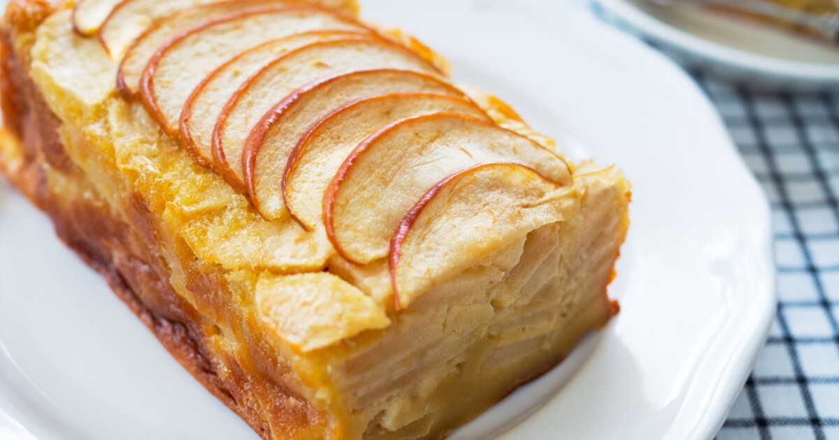 Invisible aux pommes : un gâteau léger à seulement 50 kcal
