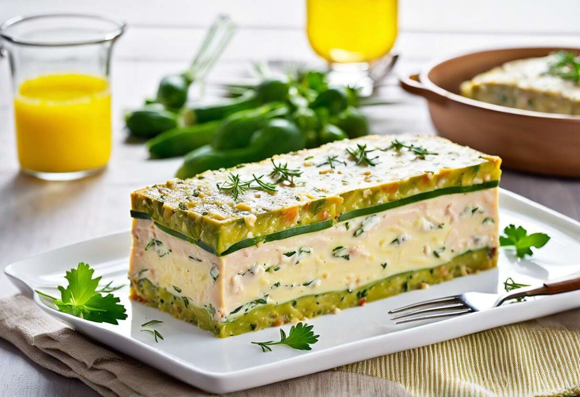 Une terrine de courgettes au thon délicieuse et facile avec le Thermomix
