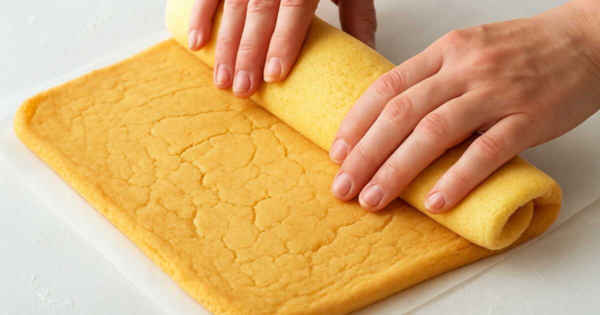 Bûche de Noël : rattraper une génoise cassée n’a jamais été aussi simple