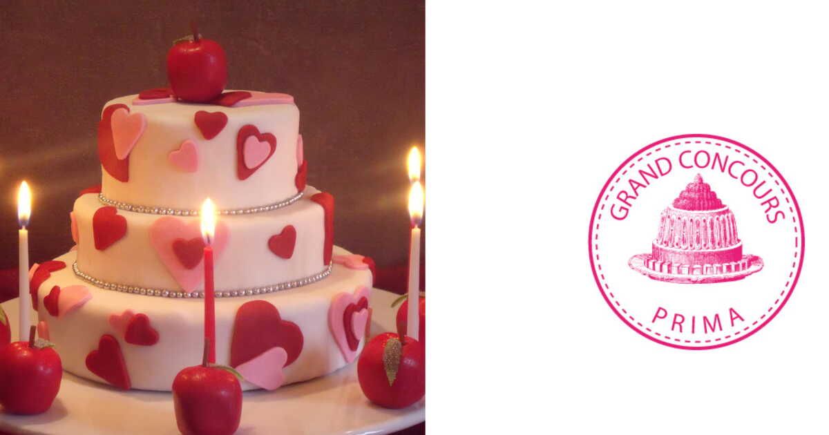 Le gâteau "Célébration d'amour"