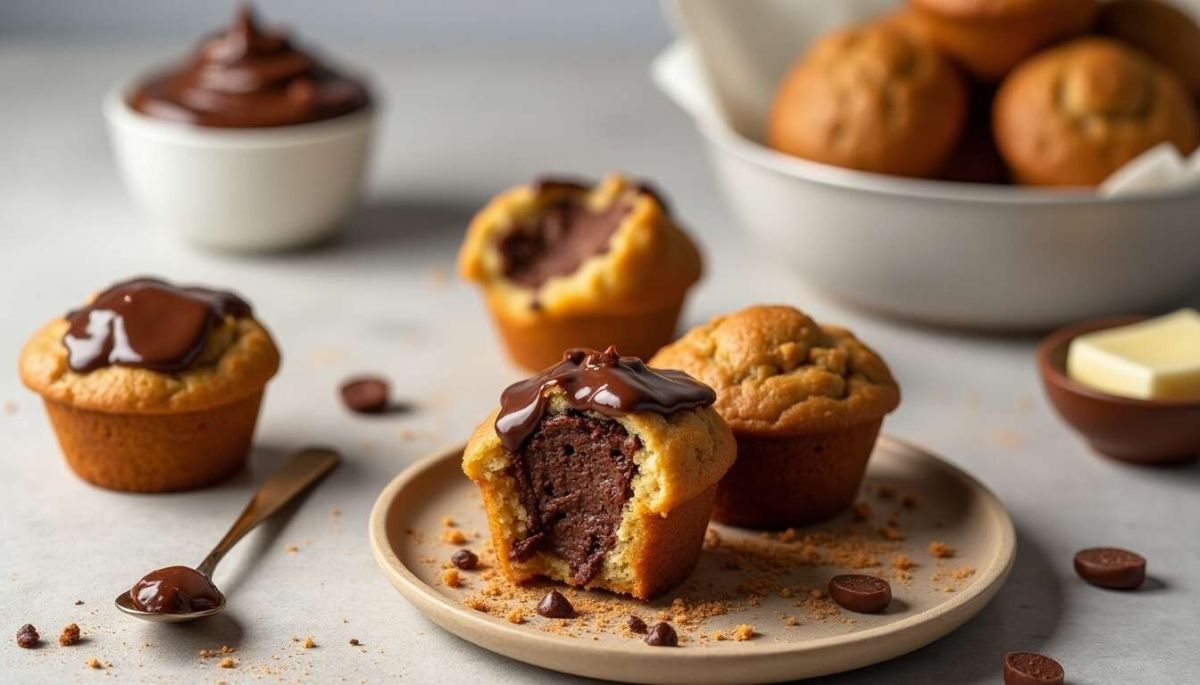 Muffins au cœur de Nutella à l'Airfryer : la recette rapide qui ravira les gourmands