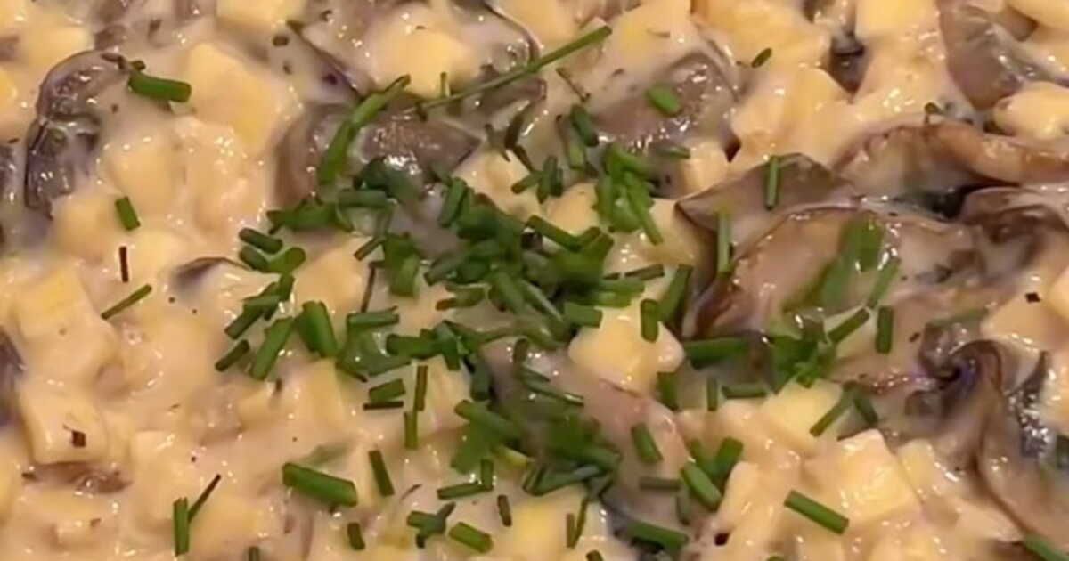 Un risotto de crozets aux champignons qui réchauffe le cœur