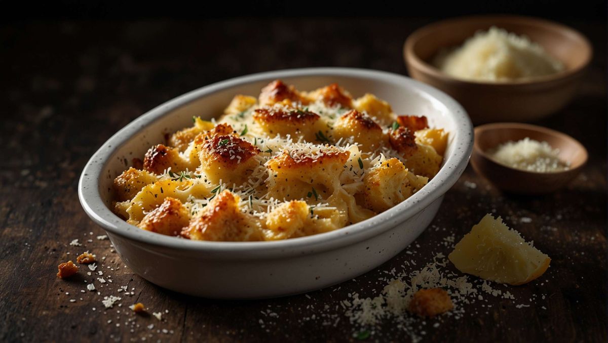 Gratin de ravioles au parmesan : une recette réconfortante à découvrir