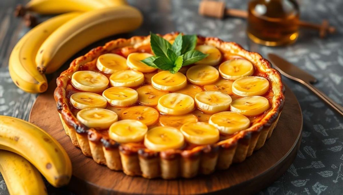 Redécouvrez la tarte tatin à la banane : une expérience sucrée inoubliable