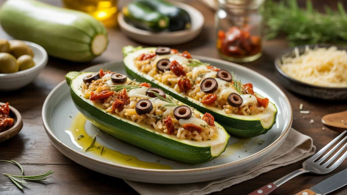 Des courgettes farcies en un clin d'œil pour un dîner léger et savoureux